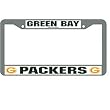 Green Bay Packers NFL Chrome License Plate Frame