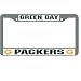 Green Bay Packers NFL Chrome License Plate Frame