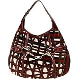 Gucci 85th Anniversary X Large Hobo Red and Green Bridle Handbag