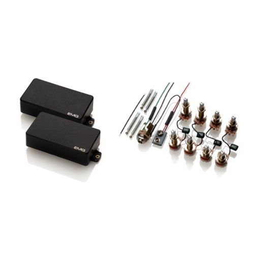 EMG Zakk Wylde Humbucking Active Pickup Set, Black