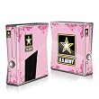Army Pink Design Protector Skin Decal Sticker for Xbox 360 S Game Console Full Body