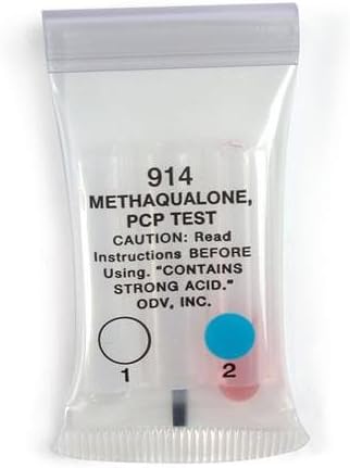 ODV NarcoPouch PCP & Methaqualone Reagent Test, 10 Pack