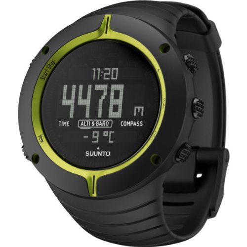 Suunto Core Anniversary Edition Altimeter Watch Black/Green/Negative Face One Size