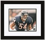 Brian Urlacher Signed Photograph - 8x10 Custom Framed - Autographed NFL Photos