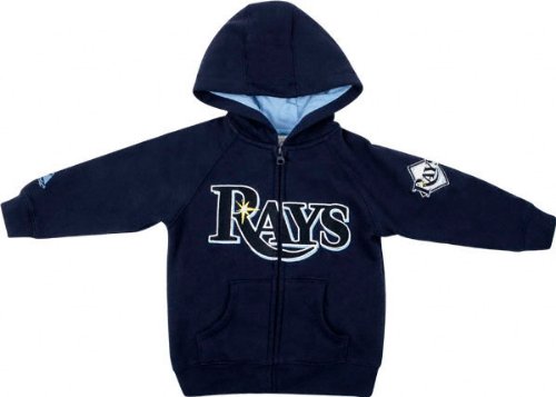 Tampa Bay Rays Kids 4-7 Genuine Collection Full Zip Hooded Sweatshirt