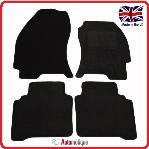 Black Ribb Trim Carpets Floor Mats Genuine Richbrook Car
