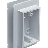 Arlington FS8091F Weatherproof Flanged Outlet Switch Box 19.4 cu. in., 1 Gang, White,