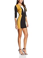 Palmetto Vestido (Negro / Amarillo)