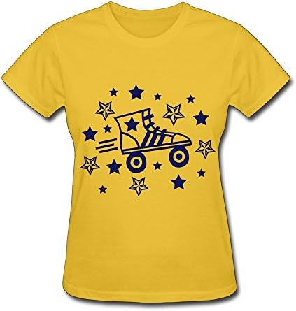 Womens Derby Star Short-sleeve T Shirt Size L Color Yellow