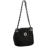 Magid Paper Straw Metallic Mini Shoulder Bag