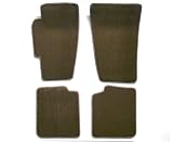 Premier Custom Fit 4-piece Set Carpet Floor Mats for Mercedes-Benz CLK Series (Premium Nylon, Driftwood)