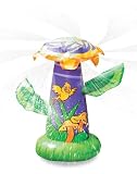 Spray Zone Spinning Sunflower Sprinkler