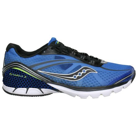 SAUCONY Pro Grid Kinvara 2 Herren Laufschuh, Blau/Schwarz, 48