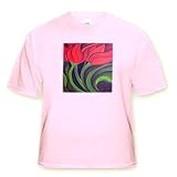 IMAGE OF Flowers Red Tulips - Light Pink Infant Lap-Shoulder Tee (24M)
