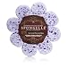 Spongeables Spongelle Bodywash Infused Sponge (Lavender Daisy) 10+ Uses French Lavender-Meyer Lemon Infusion
