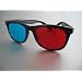 Professionelle 3D Brille rot/cyan  (sog. Anaglyphenbrille)