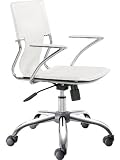 Trafico Office Chair White- Case of 1