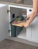 Bosmere K779 Slim Kitchen Recycled Plastic Compost Caddy