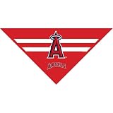 Los Angeles Angels Pet Dog Baseball Jersey Bandana M/L