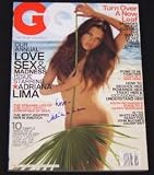Adriana Lima Sexy - Hand Signed Authentic Autographed Magazine 04/08