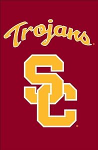 University of Southern California Trojans Flag - Garden Size