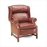 Classic Leather Chippendale High Leg Recliner