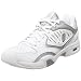 Prince Women's Storm Tennis Shoe,White/Grey,8.5 M US