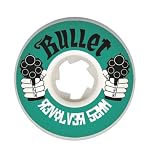 52mm Revolvers White Bullet Wheels - Set of 4