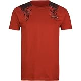 QUIKSILVER Overlander Mens T-Shirt - Red