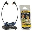 TV Ears 2.3 MHZ Wireless Headset System with 10 Replacement Ear Tips