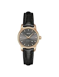 Mido M76003134 Watch Baroncelli Ladies M7600.3.13.4 Black Dial Stainless Steel Case Automatic Movement