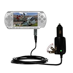 Car and Home 2 in 1 Combo Charger with TipExchange Technology for the Sony PSP-2001 Playstation... by Gomadic PSP-2001 Playstation Portable