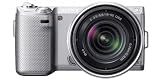 Sony - NEX 5NK - Compact num�rique hybride - 16,1 Mpix - Argent + Objectif 18-55 mm