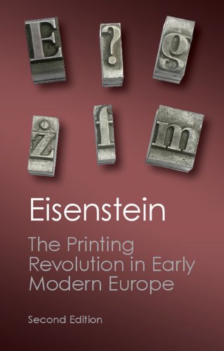The Printing Revolution in Early Modern Europe (Canto Classics)