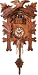River City Cuckoo Clock - Five Leaves, One Bird with Dancers - Westminster or Cuckoo