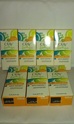 (PACK OF 7) OLAY FRESH EFFECTS CLEAR SKIN SPOT ZINGER ACNE SPOT TREATMENT 15ml/0.5oz