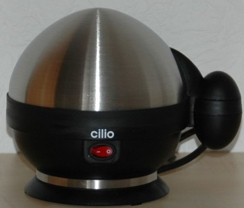 Cilio Premium Eierkocher Edelstahl matt