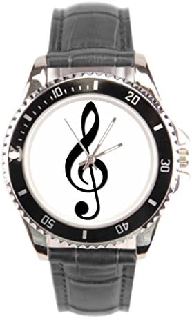 Dearo Music Brown Leather Strap Ladies Watch Bass Bracelet Leather Watch