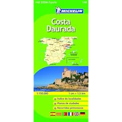 Costa Daurada (Michelin Zoom Maps)
