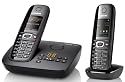 Gigaset  - C595 Duo - T&eacute;l&eacute;phone sansfil DECT avec r&eacute;pondeur - Noir