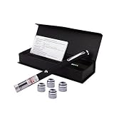 Green 30mW Pen Style Laser Pointer. Black Rubber Finish High Power Astronomy and Military Grade Green Laser Pointer