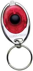 Swiss+Tech MLCSMX-U Micro-Light Ultra Keychain Flashlight with Bright White LED, Key Ring- Assorted Colors