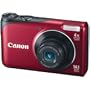 Canon Powershot A2200 14.1 MP Digital Camera with 4x Optical Zoom (Red)