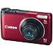 Canon Powershot A2200 14.1 MP Digital Camera with 4x Optical Zoom (Red)