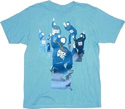 Jabbawockeez Dance Shoot Em Up Sky Blue T-shirt Tee