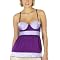 Proenza Schouler Grape Juice Silk Bustier Top - S