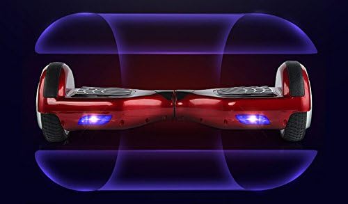 iYOGO® Two Wheels Smart Self Balancing Scooter Mini Type Adults and Kids Transporter with LED Light (Red)