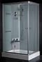 LineaAqua Newcastle 40 x 32 x 90 Steam Shower Enclosure with Hand Shower, Control Panel, Seat & Aromatherapy