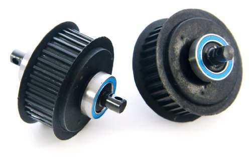 Traxxas Nitro 4-Tec 3.3 * FRONT & REAR DIFFERENTIAL PULLEY & BEARINGS Diff Gear