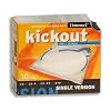 10 Stk. INTENSO Kickout Cases Single Version, transparent/schwarz